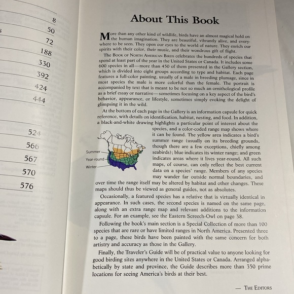 Book of North American Birds Reader’s  Digest 1990 Vintage  Hardcover Gift Book - Picture 8 of 8